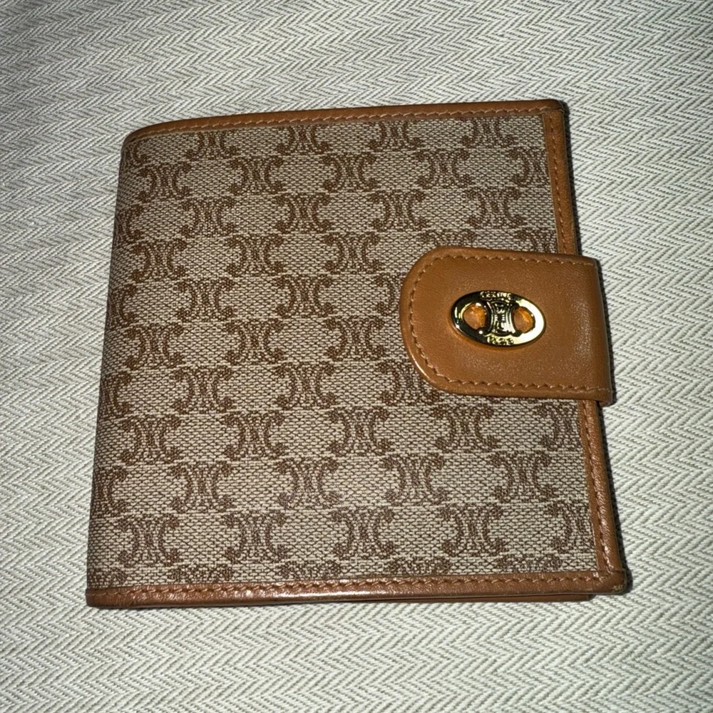 Celine Macadam PVC/leather Monogram Wallet - Picture 8 of 9